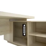 Γραφείο εργασίας αναστρέψιμο επαγγελματικό Amazon σε φυσική απόχρωση - Image 3