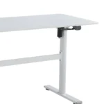 Γραφείο εργασίας με ρυθμιζόμενο ύψος Karla λευκό - Image 4