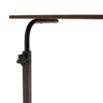 Γραφείο Piper με αυξομείωση ύψους-MDF καρυδί-μαύρο - Image 5