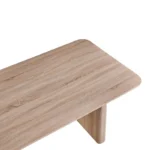 Tραπέζι Faghan καφέ mdf 180x90x76εκ - Image 6