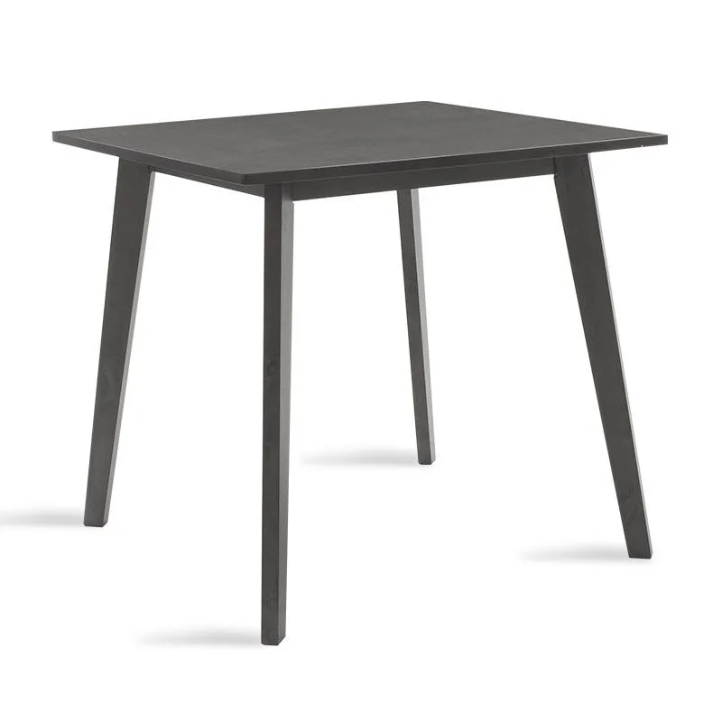 097-000002_1 Τραπέζι Benson MDF σε rustic grey απόχρωση 80x80x75εκ - Image 1