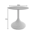 Βοηθητικό τραπέζι Fabron μαύρο sintered stone - Image 2