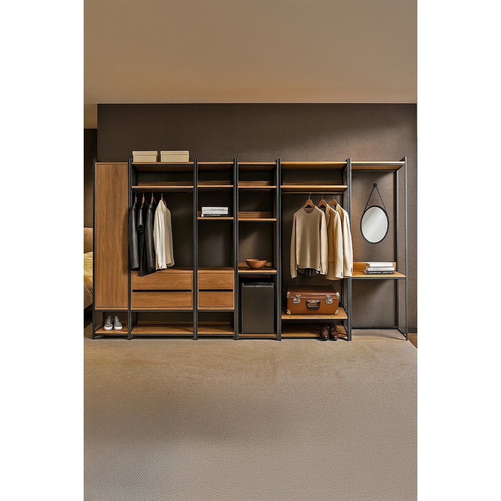 1024_3-4-5-6-7-8 ΣΥΣΤΗΜΑ ΑΠΟΘΗΚΕΥΣΗΣ ΠΟΛΥΜΟΡΦΙΚΟ MATRIX33 SPITIMADE® BY MORDERNO - Image 1