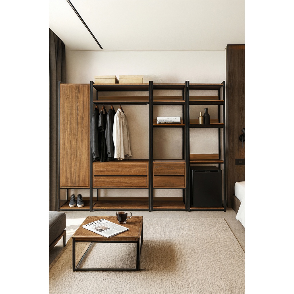 1024_3-4-5-6 ΣΥΣΤΗΜΑ ΑΠΟΘΗΚΕΥΣΗΣ ΠΟΛΥΜΟΡΦΙΚΟ MATRIX33 SPITIMADE® BY MORDERNO - Image 1