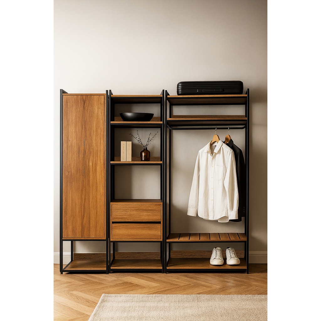 1024_3-5-8 ΣΥΣΤΗΜΑ ΑΠΟΘΗΚΕΥΣΗΣ ΠΟΛΥΜΟΡΦΙΚΟ MATRIX33 SPITIMADE® BY MORDERNO - Image 1