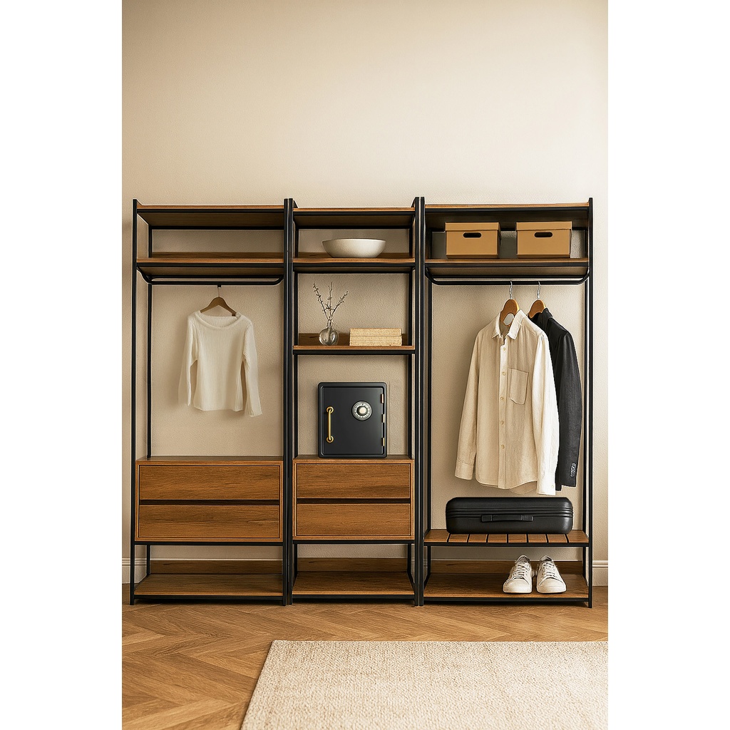 1024_4-5-8 ΣΥΣΤΗΜΑ ΑΠΟΘΗΚΕΥΣΗΣ ΠΟΛΥΜΟΡΦΙΚΟ MATRIX33 SPITIMADE® BY MORDERNO - Image 1