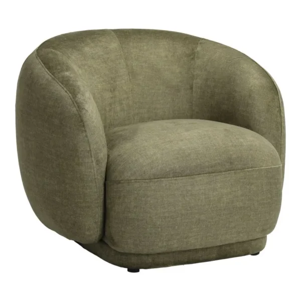 Πολυθρόνα Freya ύφασμα σε λαδί απόχρωση