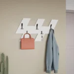 Κρεμάστρα τοίχου Livy λευκό μελαμίνης - Image 2