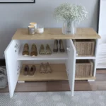 Έπιπλο εισόδου Deril λευκό-sonoma - Image 5