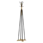 Καλόγερος ρούχων Myra φυσικό-μαύρο χρώμα