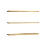 Ραφιέρα τοίχου Edna μελαμίνη σε φυσική απόχρωση