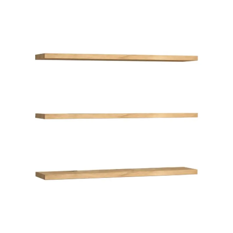 120-000447 Ραφιέρα τοίχου Edna μελαμίνη σε φυσική απόχρωση - Image 1