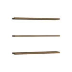 Ραφιέρα τοίχου Edna μελαμίνη σε καρυδί απόχρωση