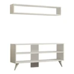 Σύνθετο σαλονιού Prestige σε λευκή απόχρωση - Image 2