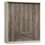 Ντουλάπα ρούχων τετράφυλλη OLYMPUS χρώμα castillo-toro