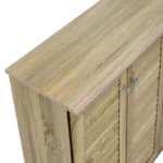 Παπουτσοθήκη-ντουλάπι SANTO 16 ζεύγων χρώμα wenge - Image 6