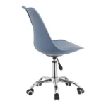 Καρέκλα γραφείου εργασίας Gaston II pp-pu σε απόχρωση ανοιχτό μπλε - Image 8