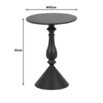 Βοηθητικό τραπέζι Lalou μέταλλο σε απόχρωση terracotta - Image 2