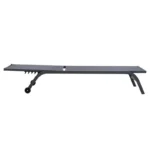 Ξαπλώστρα Jaipur αλουμίνιο-textilene ανθρακί - Image 5