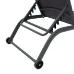 Ξαπλώστρα Jaipur αλουμίνιο-textilene ανθρακί - Image 2