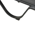 Ξαπλώστρα με μπράτσα Attain αλουμίνιο και textilene σε ανθρακί απόχρωση - Image 2