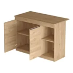 Τραπέζι-πάγκος κουζίνας Kogile σε φυσική απόχρωση 120x60x88.2εκ - Image 4