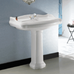 Kολώνα Νιπτήρας Πορσελάνης Cerastyle 1837 006100 Λευκή - Image 2