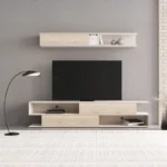 Σύνθετο σαλονιού Brick σε sonoma oak-κρεμ απόχρωση