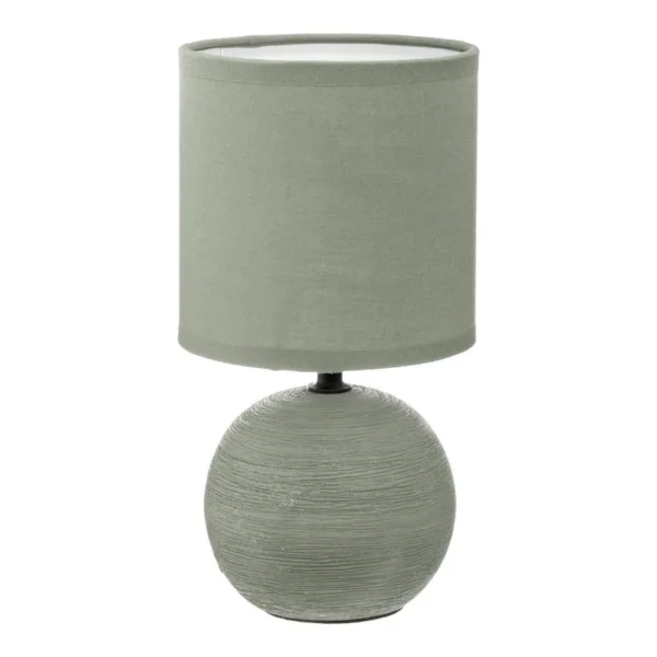 Επιτραπέζιο φωτιστικό PWL-1210 Ε14 60W κεραμικό χακί