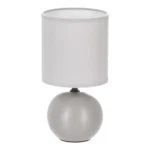 Επιτραπέζιο φωτιστικό PWL-1210 Ε14 κεραμικό σε γκρι-καφέ απόχρωση