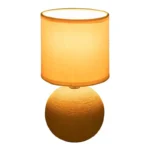 Επιτραπέζιο φωτιστικό PWL-1210 Ε14 κεραμικό σε κίτρινη απόχρωση - Image 3