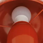 Επιτραπέζιο φωτιστικό Mushi μέταλλο σε terracotta απόχρωση - Image 4