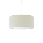 Φωτιστικό οροφής μονόφωτο PWL-1091 Ε27 σε κρέμα απόχρωση