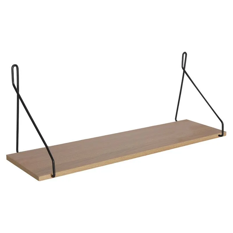 225-000035 Ραφιέρα τοίχου Tars sonoma-μαύρο - Image 1