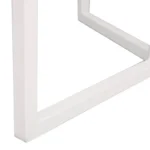 Τραπέζι πτυσσόμενο Talen σε λευκή απόχρωση Φ80x74εκ - Image 5