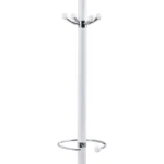 Καλόγερος ρούχων Nicolo μέταλλο λευκό - Image 4