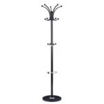 Καλόγερος ρούχων Nicolo μέταλλο μαύρο