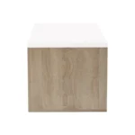 Τραπέζι σαλονιού Extera επεκτεινόμενο σε λευκή-sonoma απόχρωση - Image 4