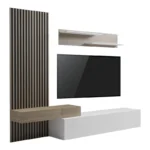 Σύνθετο σαλονιού Litende σε λευκή-sonoma απόχρωση - Image 2