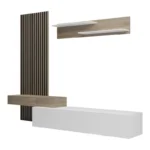 Σύνθετο σαλονιού Litende σε λευκή-sonoma απόχρωση - Image 4