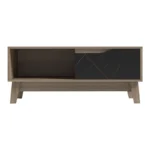 Τραπέζι σαλονιού Judas σε μαύρο μαρμάρου-sonoma απόχρωση - Image 6