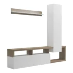 Σύνθετο σαλονιού Leganto σε sonoma με λευκή απόχρωση - Image 2