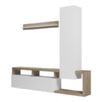 Σύνθετο σαλονιού Leganto σε sonoma με λευκή απόχρωση - Image 4