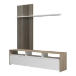 Σύνθετο σαλονιού Delfina σε sonoma με λευκή απόχρωση - Image 4