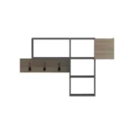 Κρεμάστρα τοίχου Wenia σε sonoma-ανθρακί απόχρωση - Image 2