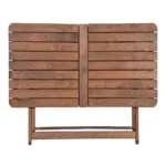 Τραπέζι Retto μασίφ ξύλο οξιάς καρυδί εμποτισμού 140x80x76εκ - Image 2