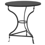 Τραπέζι Ζαππείου Noah μεταλλικό μαύρο