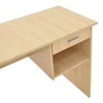 Γραφείο εργασίας με συρτάρι Michael φυσικό - Image 4