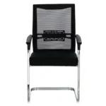 Καρέκλα γραφείου επισκέπτη Chromatic μέταλλο-mesh μαύρο - Image 5