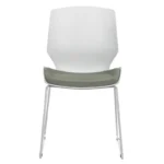 Καρέκλα γραφείου επισκέπτη Genuine PP λευκό-γκρι - Image 4